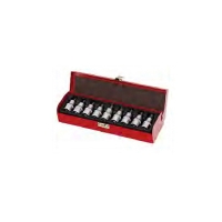 9PCS 1/2"DR. HEXAGEN SOCKET BIT SET