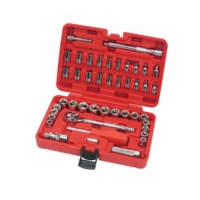 45PCS 1/4"DR. & 3/8"DR. SOCKET WRENCH SET