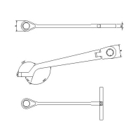 75˚ FLEXIBLERATCHET WRENCH