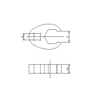 FLARE NUT CROWFOOT WRENCH