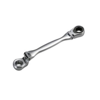 DOUBLE FLEXIBLE RATCHET WRENCH