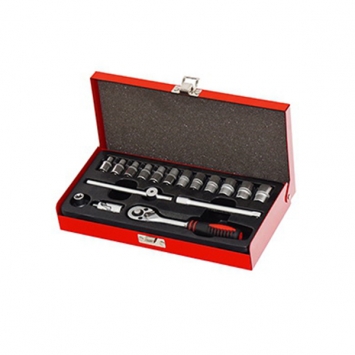 17PCS 1/4"DR. SOCKET WRENCH SET