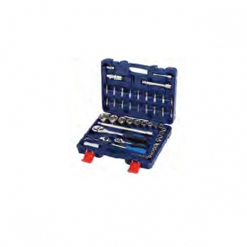 56PCS 1/2"DR. & 1/4"DR. SOCKET WRENCH SET